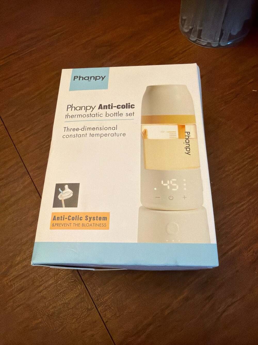 Phanpy Anti-colic Thermostatic Bottle Set AM5390, 180ml